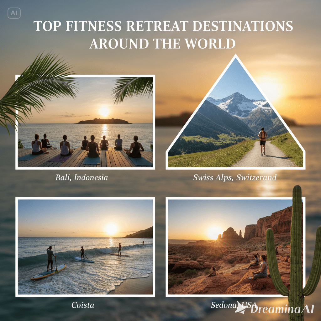 Top Fitness Retreat Destinations Around the World