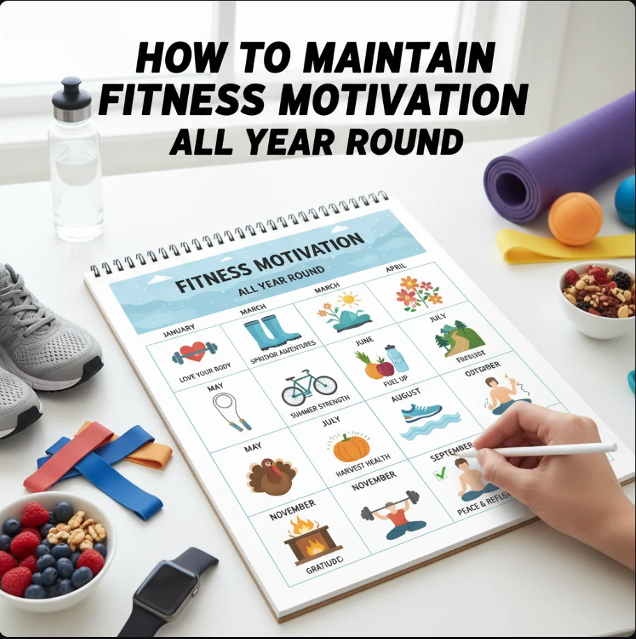 How to Maintain Fitness Motivation All Year Round