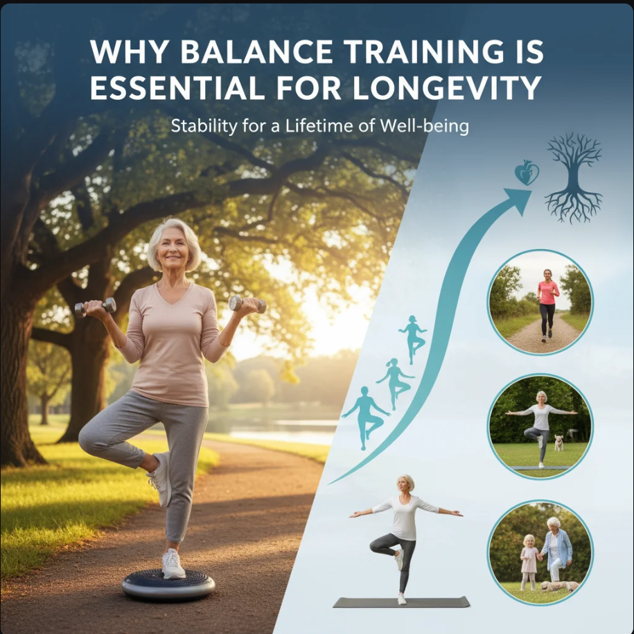 Why Balance Training Is Essential for Longevity