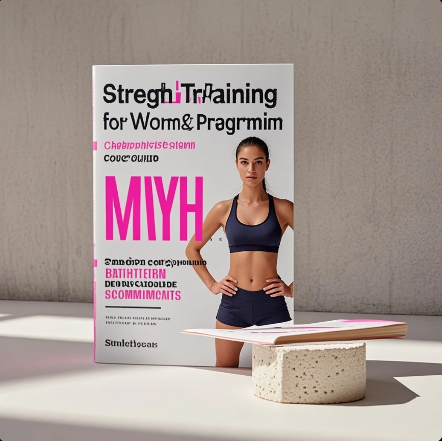 A woman confidently lifting weights in a bright, modern gym.